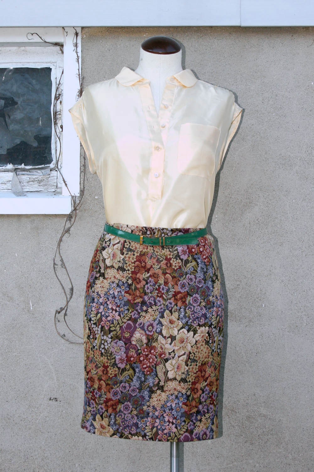 Express Floral Skirt