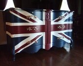 Waving Union Jack Dressers / Buffets