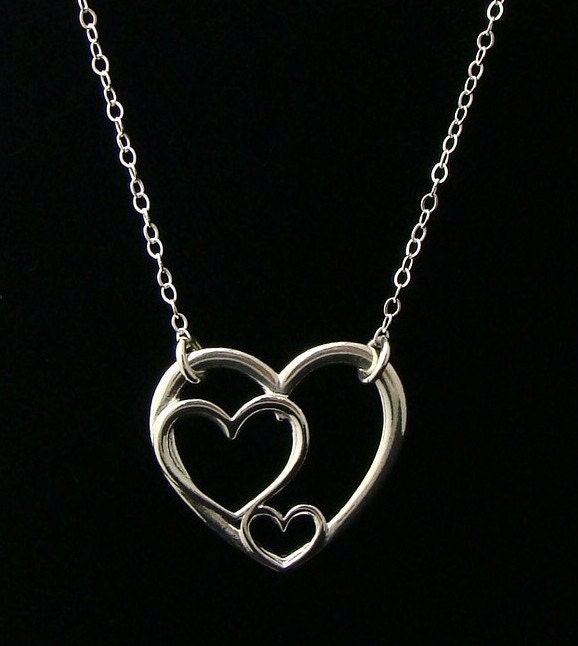 Triple Heart Necklace