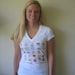 I Like Cupcakes Womens V Neck T Shirt