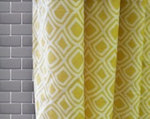 Geo Diamond Shower Curtain - Free Shipping - Pick your color