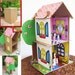 Cardboard Dollhouse PDF Pattern Recycle Cardboard Boxes DIY Toy house Paper Craft
