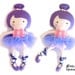 Ballerina Cloth Doll Sewing PDF Pattern Ballet Dancer Doll Clothes Tutu and Ballet Slippers included