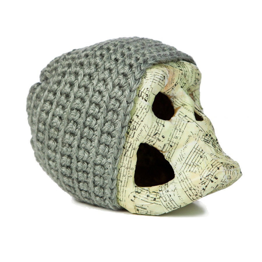 Newborn Baby Beanie - Soft grey