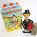Charlie Chaplin Wind-Up Toy El Alegre Vagabundo Con Resorte - Funny Vintage 60s Mechanical Hard Plastic Doll Man Figure Original Box Mod Hip