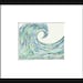 Marianas Wave - 8x10 watercolor print