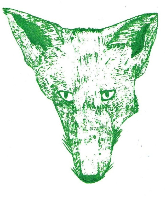 Vulpes Green gocco print