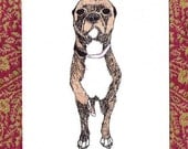 Bad Little Dog gocco print