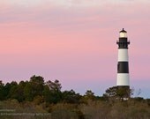Photograph - Sunset at Bodie Island Lighthouse - 8 x 12 or 8 x 10