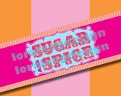 DIY Printable Sugar and Spice Baby Shower Water Bottle Labels Il_170x135