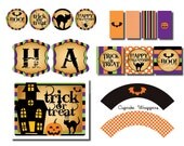 DIY Printable Spooktacular Halloween Full Party Pack Il_170x135