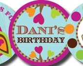 DIY Printable Customizable Owl Cupcake Toppers - Party Circles Il_170x135