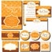 DIY Printable Thanksgiving Autumn Harvest Collection - LoraLangDesigns