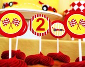 PRINTABLE Party Circles - Race Car Party