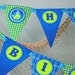 Under the Sea Party Happy Birthday Banner - Nautical Party - Little Squirt Whale Party - FIrst Birthday Banner- Gwynn Wasson PRINTABLES