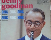 Vintage swing music 45 record Benny Goodman "Sing, Sing, Sing" big band jazz music papertrue collector's item