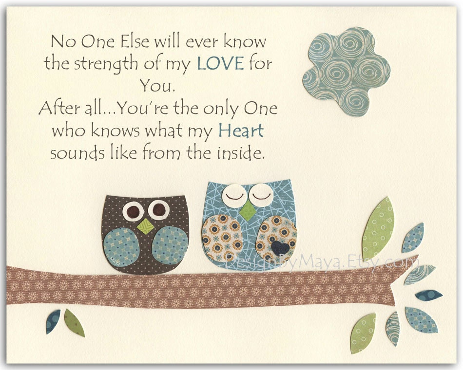 Before You Were Born, First We Had Each Other, No One Else Will Ever Know The Strength Of My Love, Set Of 3 prints 8x10 - Blue and Brown