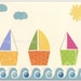 Nursery wall art, Baby room print, Nursery Decor, Art for Kids Room...Sea set of 4 8x10, boat, whale, fist, nautical prints, baby boats