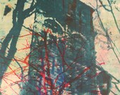Market Street with Tree, 2011, Matted 11x14