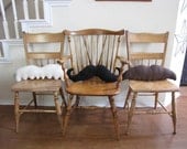 Moustache Pillows - Pick 3 and Save - Mustache Geek Chic Home Decor