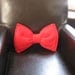 Bow Tie Pillow - Personalized - Custom - Geek Chic Home Decor