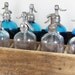Vintage Seltzer Bottle: Clear Glass