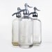 Vintage Seltzer Bottle: Clear Glass
