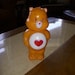 Vintage Tender Heart Care Bear Empty Shampoo or Bubble Bath Bottle 1980s Toy Kids