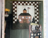 28 X 29" Wallhanging and book Bag  UNCUT Simplicity 4932 School House Quilt in a Day with Eleanor Burns Series   Sewing Pattern