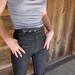 The Stealth Pant // Black High Waisted Jeans // Made to Order