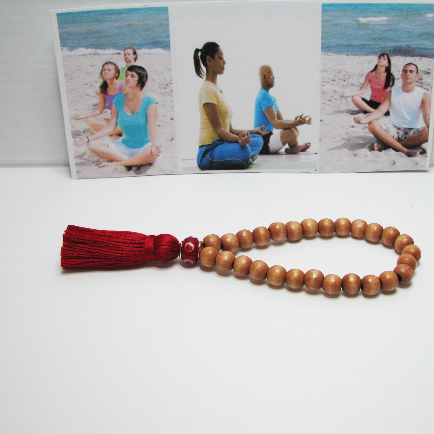 Wrist Mala , Meditation Bracelet,  Focus Jewelry