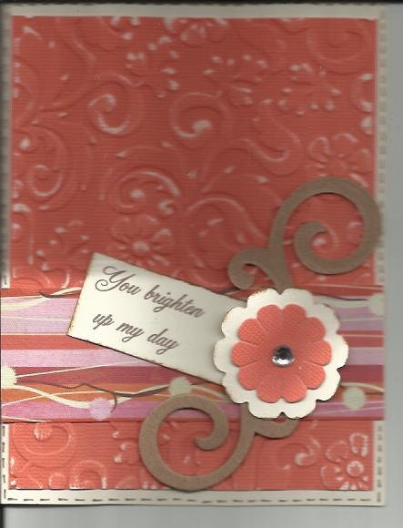 Thinking of you card you brighten up my day