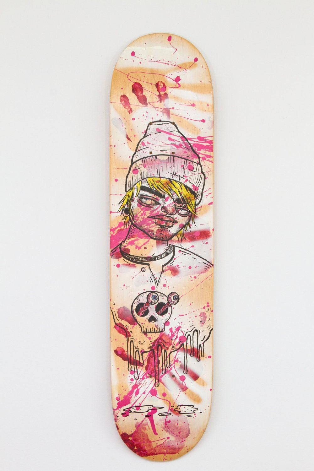 SALE Collaboration Skateboard Deck Art Painting