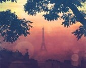 Paris by Sunset - 4x4 fine art photo print