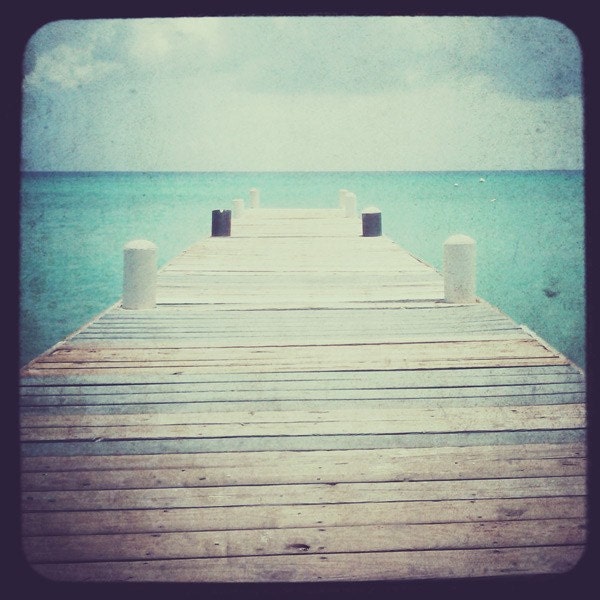 Nautical photo - 8x8 fine art nautical photo - Horizon View. Buy one get one free sale.