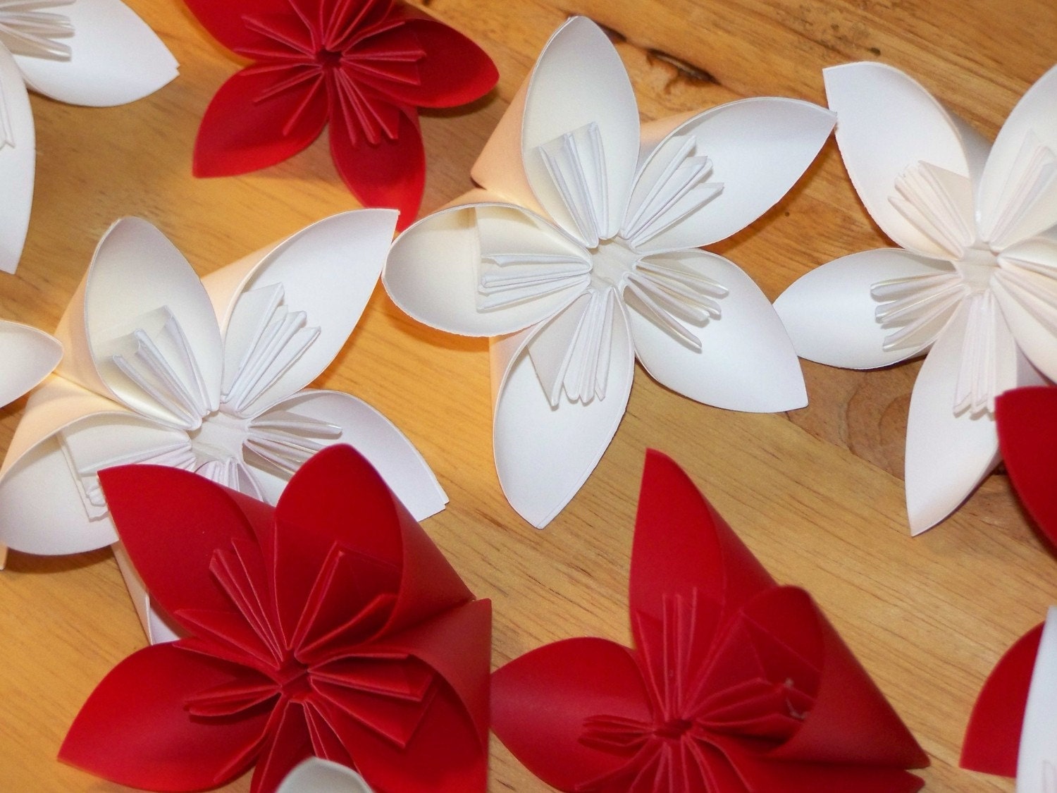 20 Origami Kusudama Paper Flowers Customized