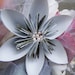Kusudama Mini Bouquet of 6 Origami Customized Flowers