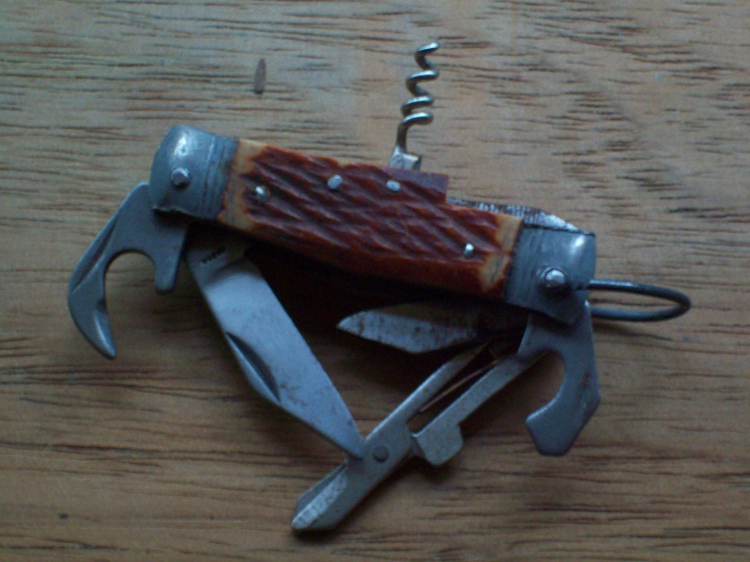 Vintage Folding Camping Knife
