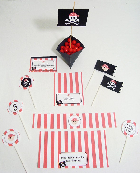 Pirate Collection - DIY Printable Parties