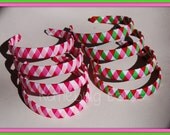Woven Headband Lot for Girls and Adults - Eight Headbands - Mix and Match Colors - Party Favors - Gifts