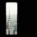 Chrysler Building Through a Window, NYC Postcard. Postcard entitled From Where I Stand.