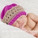 Newborn Knit Hat, Baby Girl Hats, Baby Hats, Newborn Baby Hat, Knit Newborn Hat, Baby Beret, Newborn Photography Prop