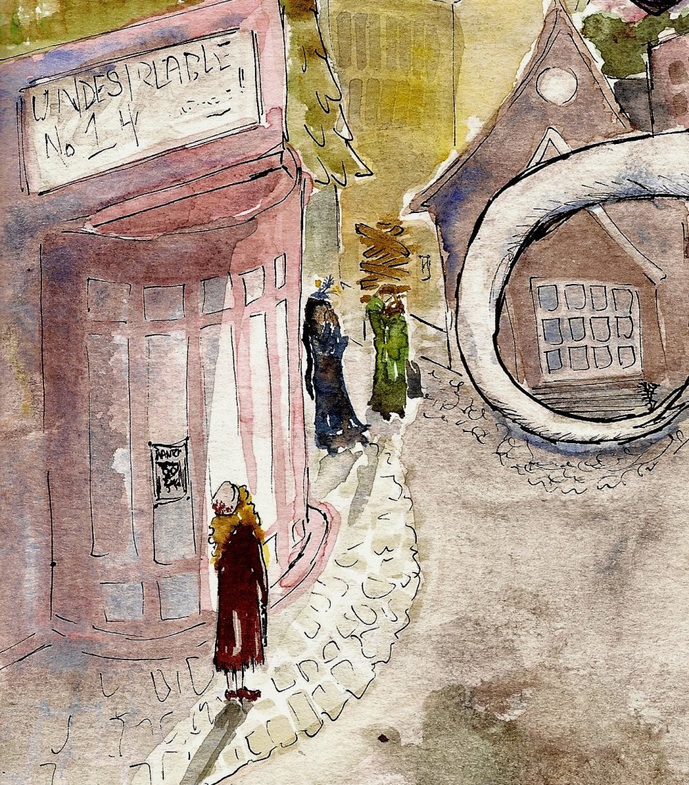 Harry Potter Fan Art - Leaving Gringotts