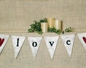 love banner  ......  burlap banner  ...   engagement banner  ,,,,,  wedding banner