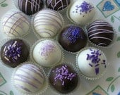 Wedding Cake Bite Truffles - Gourmet Bridal and Baby Shower Cake Bites custom made with quality ingredients