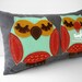 Owls Pillow Cover - 12x20