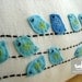 Sukanart / Birds white linen pillow cover - linen pillows - linen pillowcases - linen pillow shams - lumbar pillow