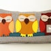 Owls Pillow Cover - 12x20