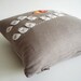 Sukan / Birds Linen Pillow cover - linen pillow covers - linen pillows - linen pillowcases - linen pillow cases luxury -