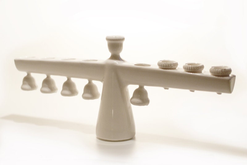 FRAGILE Menorah (Hanukia)